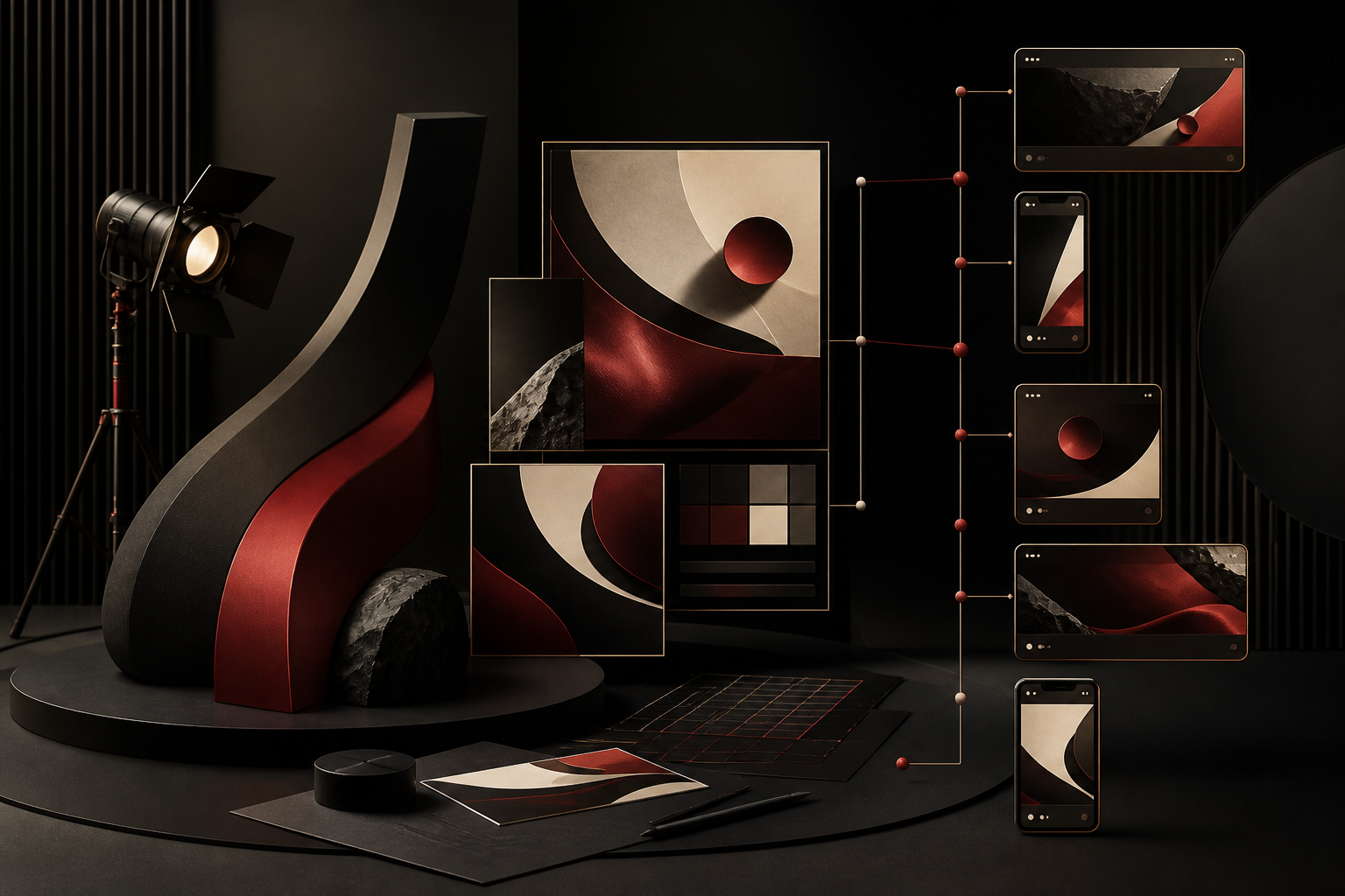 CodeFier editorial illustration for brand content system